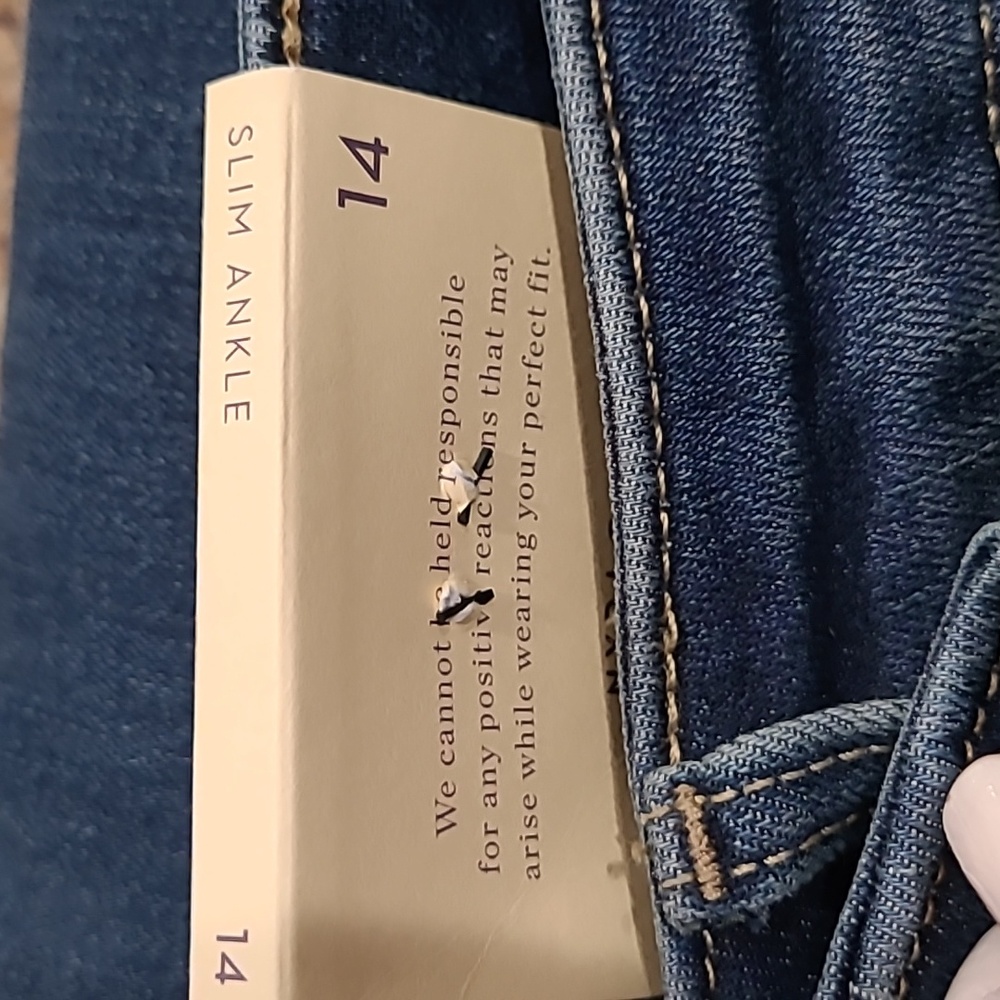 NYDJ Sheri Slim Ankle Jean - Picture 6 of 6